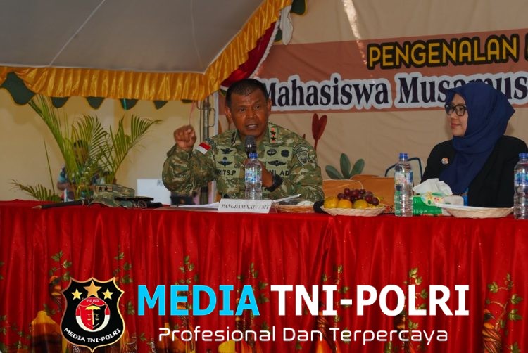 Pangdam XXIV/MT Dorong Mahasiswa Musamus Jadi Generasi Muda Berkarakter dan Cinta Tanah Air