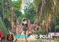 Jembatan Gantung Desa Teluk Tigo Dikebut, Harapan Warga untuk Akses yang Lebih Baik Kian Nyata