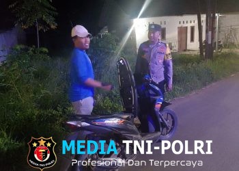 Polsek Cabangbungin Gelar Operasi Kejahatan Jalanan, Antisipasi 3C hingga Tawuran