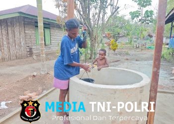 MCK dan Sumur Galian TMMD Ke-129 Hadirkan Harapan Baru bagi Warga Wanam