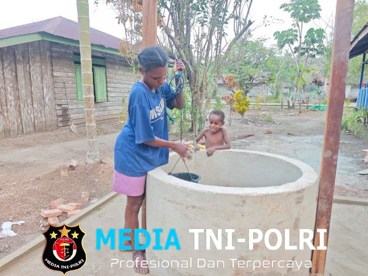 MCK dan Sumur Galian TMMD Ke-129 Hadirkan Harapan Baru bagi Warga Wanam