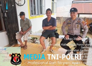 Patroli Dialogis Polsek Air Besar Pererat Silaturahmi, Sampaikan Himbauan Kamtibmas Kepada Warga nya