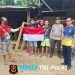 Merah Putih Berkibar di desa, Polsek Sengah Temila dan Pemerintah Kecamatan Ajak Warga Kobarkan Semangat Kemerdekaan