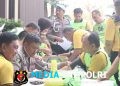 Polres Tulang Bawang Barat Gelar Tes Kesamaptaan Jasmani dan Ujian Bela Diri Polri Berkala Semester 2 Tahun 2026