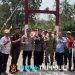 Kapolsek Talang Padang Hadiri Peresmian Jembatan Garuda di Pekon Darussalam
