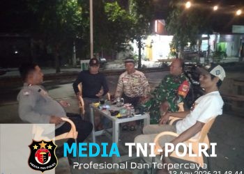 Jaga Jakarta, Jaga Bekasi Polsek Setu Sambangi Tokoh Masyarakat melalui Ngopi Kamtibmas