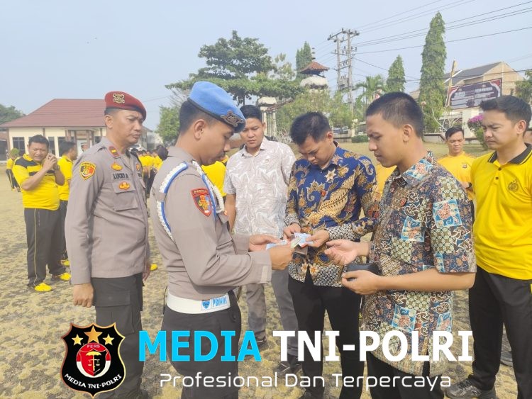 Wakapolres Lampung Utara Pimpin Gaktibplin, Cegah Pelanggaran Personel