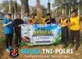 Polsek Cikarang Timur Bersama Masyarakat Tanam Pohon Tabebuya dalam Program PMJ Merdeka 2026