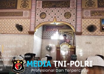 Jaga Jakarta Jaga Bekasi, Safari Jumat Polsek Babelan Ajak Jamaah Jaga Persatuan dan Kamtibmas Jelang Pilkades