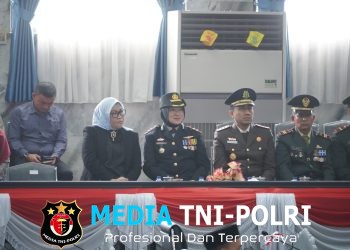 Kapolres Lampung Utara Hadiri Rapat Paripurna Istimewa DPRD, Situasi Berlangsung Aman dan Kondusif