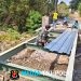 Babinsa Turun Langsung Kawal Pembangunan Jembatan Merah Putih