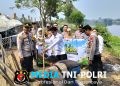 Jaga Jakarta Jaga Bekasi, Polsek Tambun Selatan Tanam 10 Pohon Tabebuya di Situ Cibeureum Sambut HUT ke-81 RI