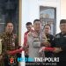 Wujud Kepedulian Lewat “Tasi Berkah”, Sat Lantas Polres Mesuji Bagikan Paket Sembako Bagi Warga Kurang Mampu di Simpang Pematang