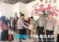 Polsek Simpang Pematang Gelar Jumat Curhat di Fajar Asri, Salurkan Sembako hingga Imbauan Kamtibmas