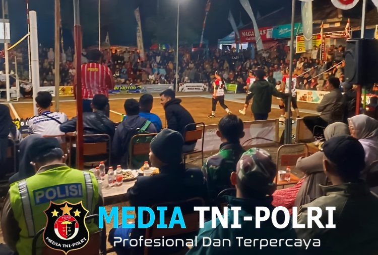 Turnamen Bola Volly Piala Bupati Wonogiri Memasuki Semifinal, Polsek Slogohimo Perketat Pengamanan