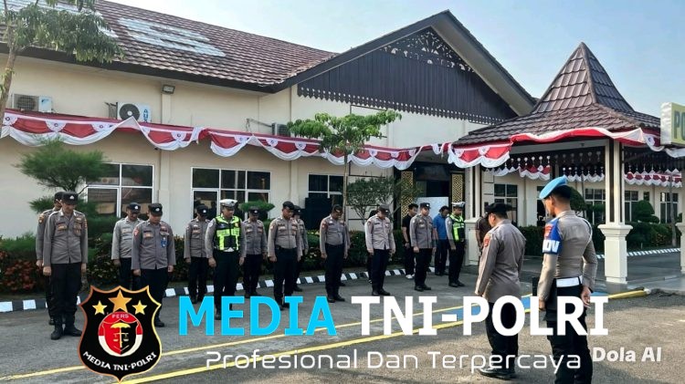 Pengamanan Jelang HUT RI ke-81 Polres Mesuji Gelar Apel Siaga dan Pantau Kamtibmas