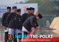 Jaga Jakarta Jaga Bekasi, Plh Kapolres Metro Bekasi Hadiri Upacara Hari Jadi ke-76 Kabupaten Bekasi