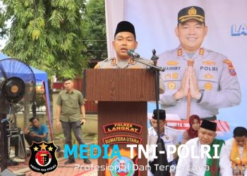 Polres Langkat Gelar Doa Kebangsaan Lintas Agama, Perkuat Persatuan untuk Langkat Rukun dan Damai