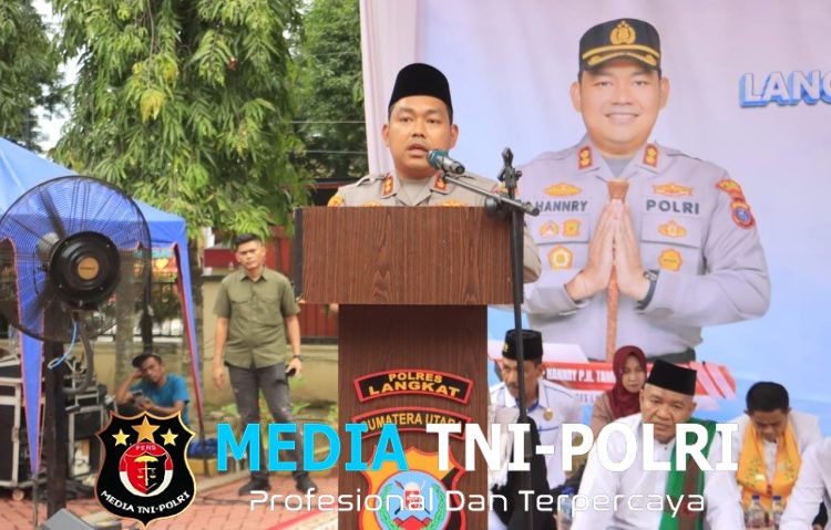 Polres Langkat Gelar Doa Kebangsaan Lintas Agama, Perkuat Persatuan untuk Langkat Rukun dan Damai