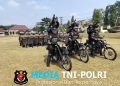 Asah Kemampuan Personel, Polres Lampung Utara Gelar Latihan Dalmas