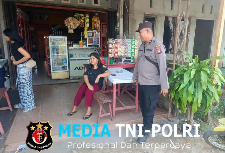 Pastikan HUT RI ke-81 Aman, Personel Subsektor Sompak Pantau Pusat Keramaian