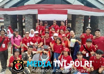 Semarak HUT ke-81 RI, Warga Mandor Tumpah Ruah Ikuti Senam dan Jalan Sehat