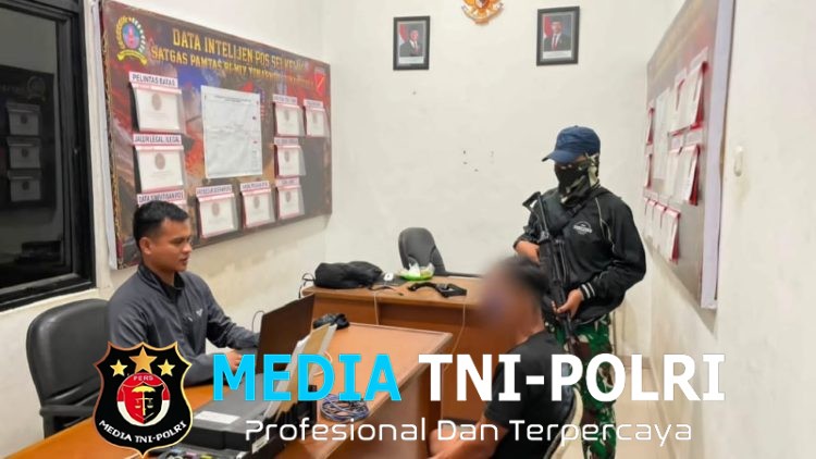 Gagalkan Penyelundupan di Jalur Tikus, Ambush Satgas Yonarmed 13/Nanggala Amankan 48 Botol Minuman Keras Ilegal di Perbatasan