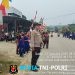 Jalan Santai HUT RI ke-81 di Serimbu Meriah, Personel Polsek Air Besar Hadir Berikan Pengamanan