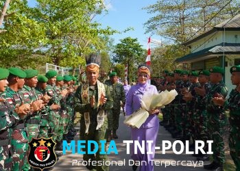 Pangdam XXIV/MT Sambut Kunjungan Kerja Pangkogabwilhan III di Makodam