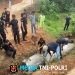 Brimob Lampung Bangun Jembatan Penghubung, Warga Rasakan Manfaatnya