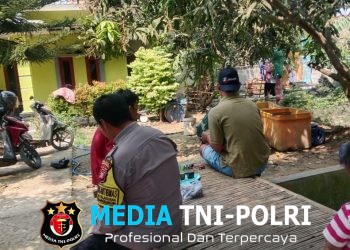 Bhabinkamtibmas Jayalaksana Sambangi Warga Sampaikan Pesan Kamtibmas