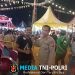 Malam Minggu Warga Penuh Keceriaan, Polisi Sengah Temila Hadir Pastikan Tetap Aman dan Nyaman