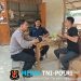 Jalin Silaturahmi Kamtibmas, Personel Polsek Air Besar Duduk Bersama Warga Sampaikan Himbauan Keamanan