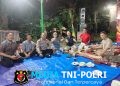 Jaga Jakarta Jaga Bekasi, Patroli Dialogis Polsubsektor PUP Sambangi Pentas Seni HUT ke-81 RI di Kelurahan Bahagia