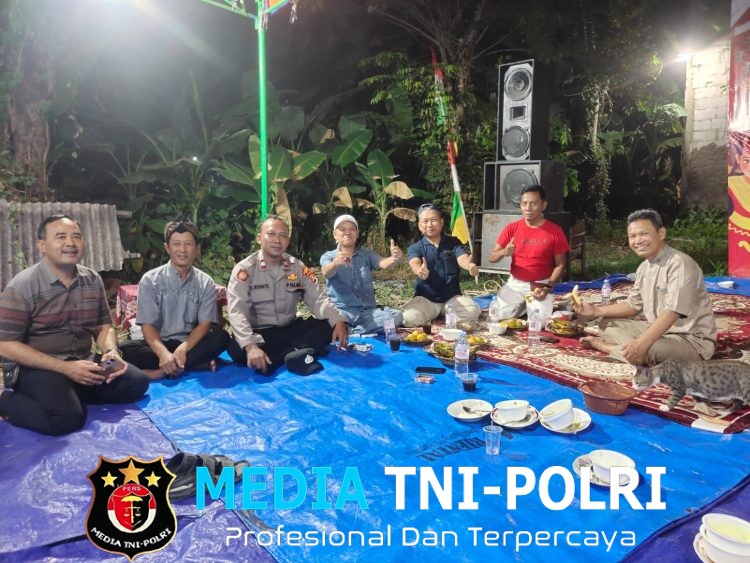 Jaga Jakarta Jaga Bekasi, Patroli Dialogis Polsubsektor PUP Sambangi Pentas Seni HUT ke-81 RI di Kelurahan Bahagia
