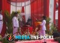 Jaga Jakarta Jaga Bekasi, Plh. Kapolres Metro Bekasi Hadiri Upacara HUT ke-81 RI Tingkat Kabupaten Bekasi Berlangsung Khidmat