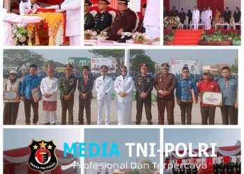Pemkab Pringsewu Gelar Upacara HUT Ke-81 Proklamasi Kemerdekaan RI