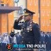 Guyuran Hujan Tak Halangi Semangat Personel Polda Lampung Peringati HUT ke-81 Kemerdekaan RI