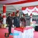 Kapolres Langkat Pimpin Upacara Penurunan Bendera HUT ke-81 RI
