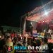Sat Samapta Polres Mesuji Amankan Konser Musik Malam Puncak HUT RI ke-81 di Alun-Alun Simpang Pematang