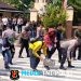 Aksi Unjuk Rasa di Mapolda Lampung Berlangsung Kondusif, Polisi Bersihkan Sampah Massa
