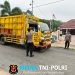 Polsek Menjalin Bagikan Masker kepada Masyarakat, Antisipasi Dampak Kabut Asap