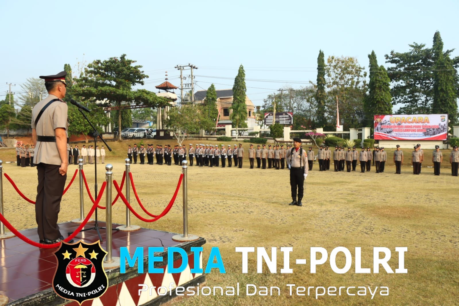 Polres Lampung Utara Gelar Upacara Hari Juang Polri 2026, Teguhkan Semangat Pengabdian kepada Masyarakat