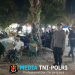 Jaga Kondusivitas, Polisi Sambangi Warga yang Sedang Bersantai, Ini Himbauan yang Disampaikan