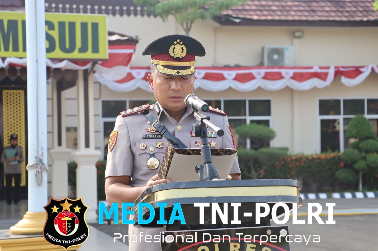 Kapolres Mesuji Pimpin Upacara Hari Juang Polri, Kenang Semangat Perjuangan Bhayangkara
