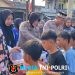 Jumat Berkah, Personel Polda Lampung Bagikan 140 Porsi Makanan Gratis untuk Warga