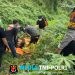 Polres Lampung Utara Evakuasi Jenazah dan Olah TKP Penemuan Mayat di Sungkai Jaya