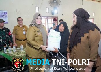 Pemkab Pringsewu Salurkan Bantuan Pangan Beras Tahap II Di Pekon Blitarejo