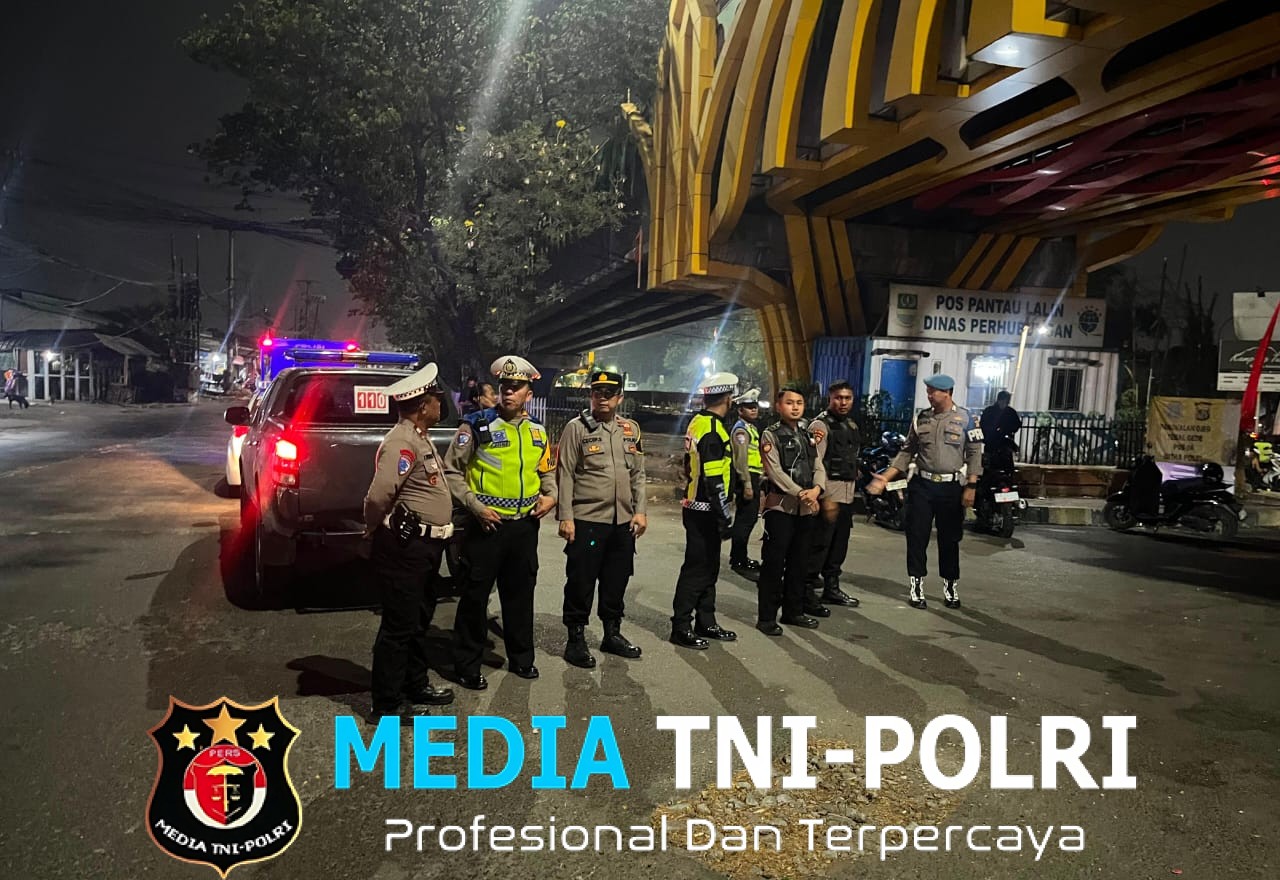 Tutup Ruang Gerak Pelaku Kejahatan, Polres Metro Bekasi Tingkatkan Patroli di Sejumlah Titik Rawan