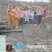Personel Polsek Mempawah Hulu Ajak Masyarakat Tidak Melakukan Pembakaran Hutan dan Lahan
